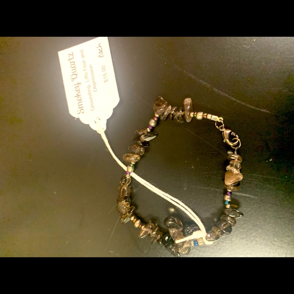 Smokey quartz bracelets